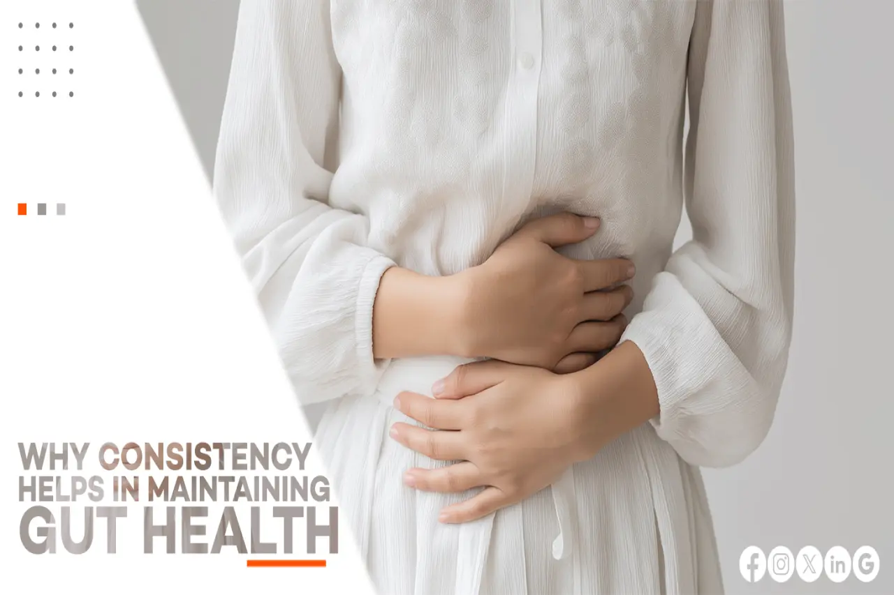 WHY CONSISTENCY HELPS IN MAINTAINING GUT HEALTH